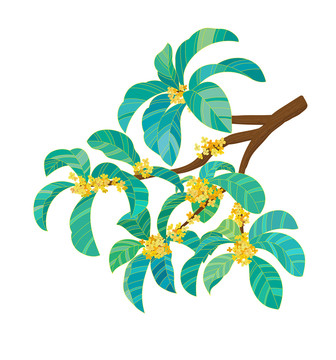 矢量桂花