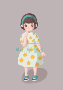 小女孩