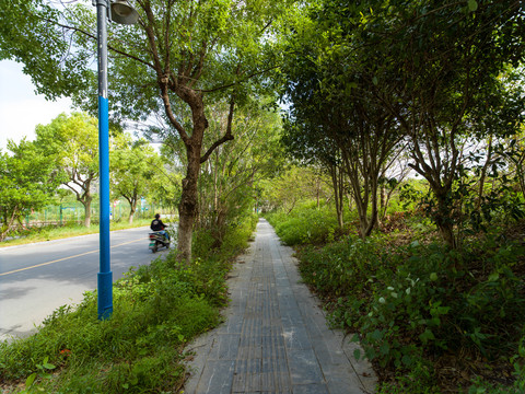 桂林市芦笛岩景区休闲步道