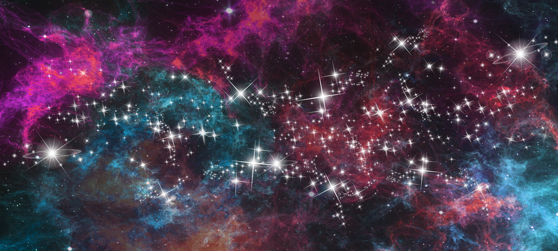 星空壁畫(huà)星空舞臺(tái)