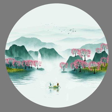 意境山水畫(huà)