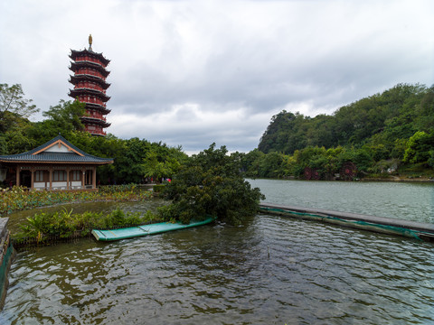 广西桂林市木龍湖景区