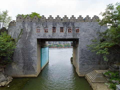 广西桂林市木龍湖城墙