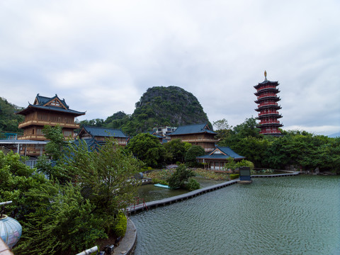 广西桂林市木龍湖景区