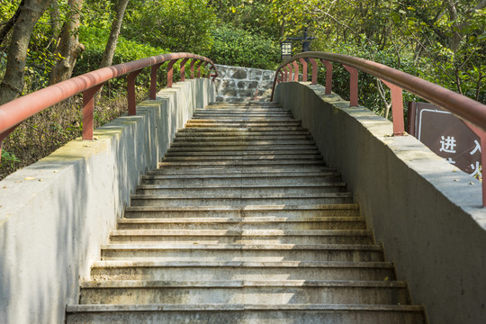 南京江宁方山登山步道