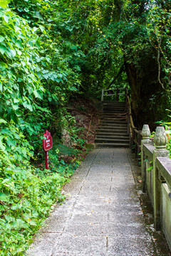 桂平西山风景名胜区游览步道