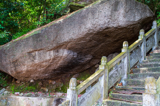桂平西山风景名胜区登山台阶