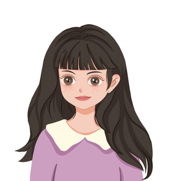 可愛女孩公主造型