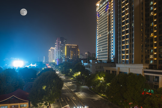 宜昌城市夜景