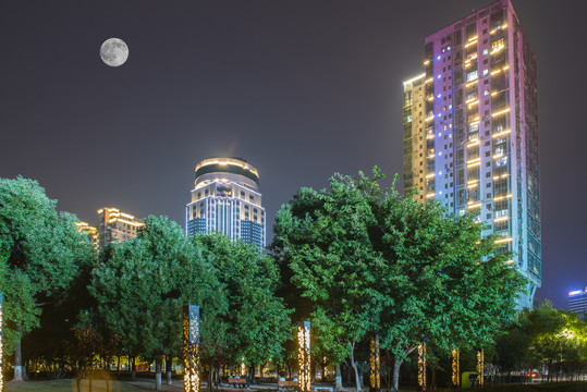 宜昌城市夜景