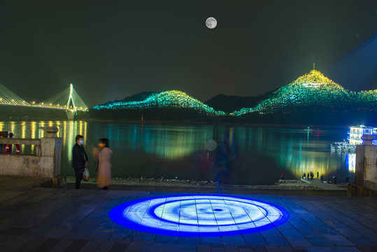 宜昌城市夜景