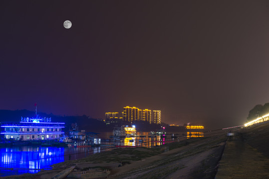 宜昌城市夜景