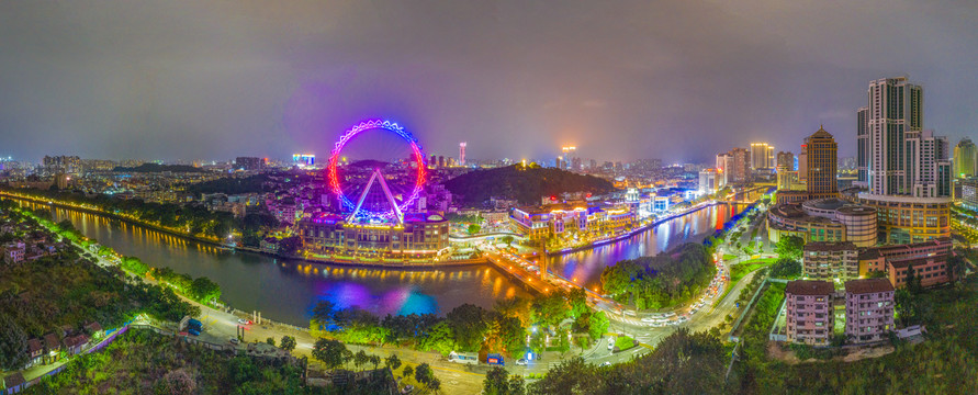 中山市城市夜景