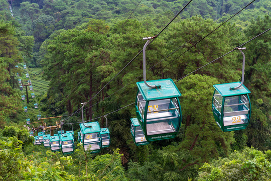 桂平西山风景名胜区观光缆车