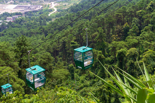 桂平西山风景名胜区电缆车