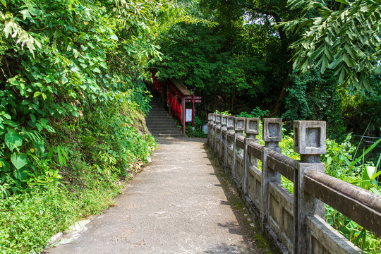 桂平西山风景名胜区游览步道