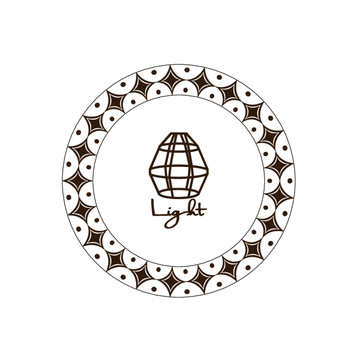 星星小圓點(diǎn)二方連續(xù)邊圖案