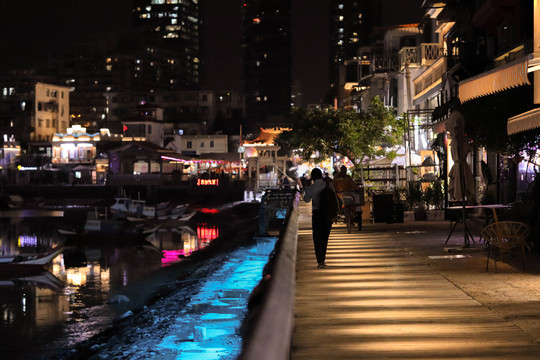 厦门沙坡尾夜景