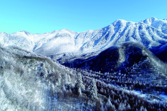 光雾山雪景