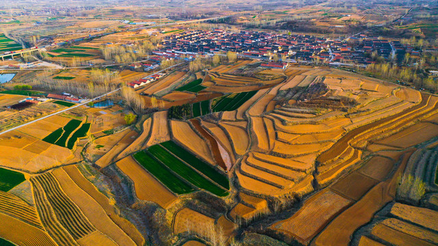 丘陵梯田