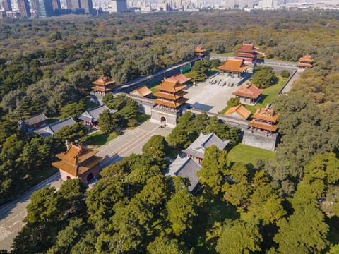 沈阳北陵公园全景