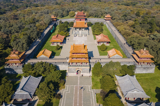 沈阳北陵公园全景