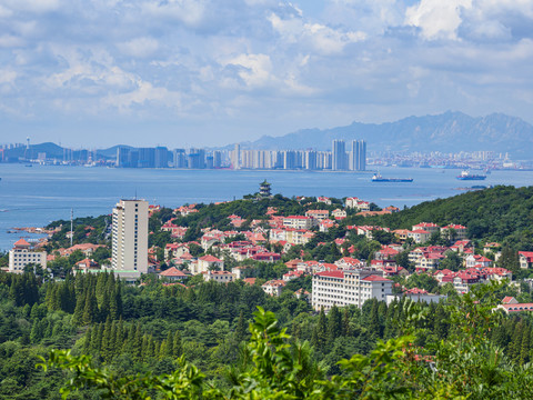 老青岛海滨风光