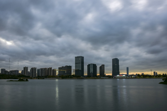 厦门海沧湖天空