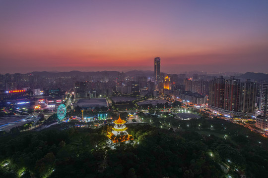 东莞虎门镇夜景