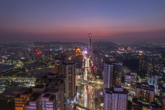 东莞虎门镇夜景