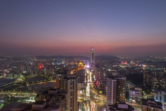 东莞虎门镇夜景