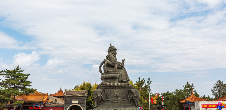 中国内蒙古呼和浩特大召无量寺风