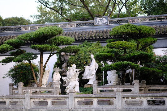 中式园林雕塑