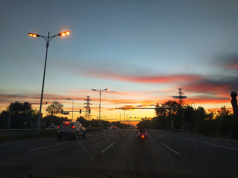 夕陽