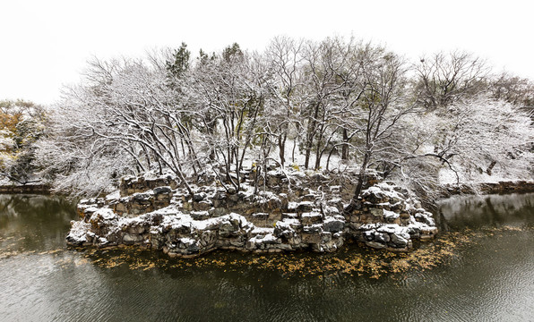 颐和园雪景