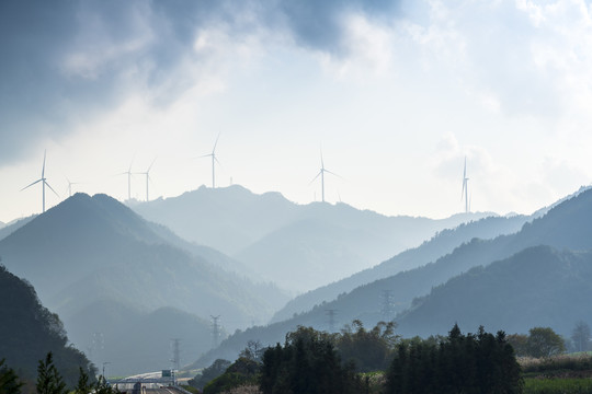 高山风电场