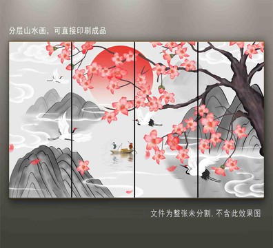 新中式國潮花鳥