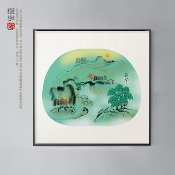 新中式家居裝飾畫