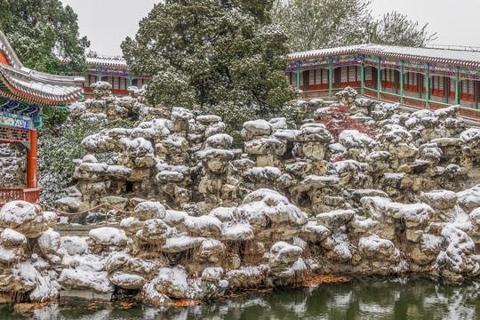 北京雪景