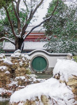 北京雪景