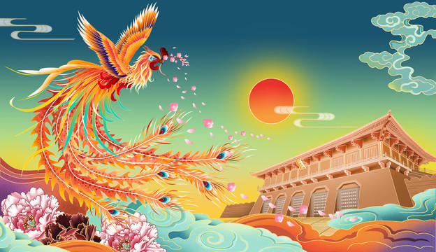 丹鳳朝陽全景