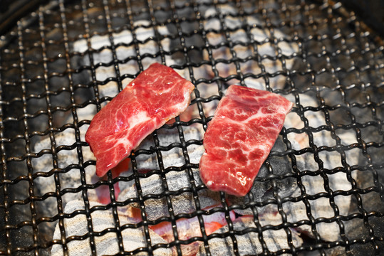 日式烧肉韩国烤肉和牛肉