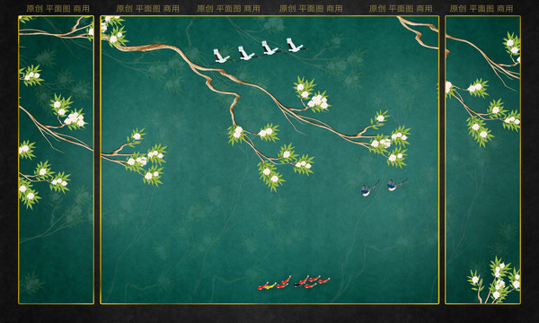 新中式花鳥