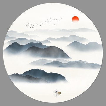 山水画