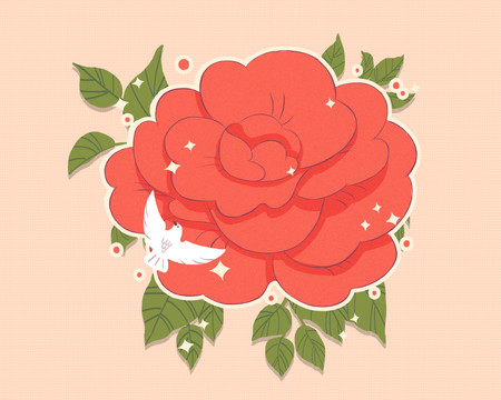 玫瑰鮮花素材