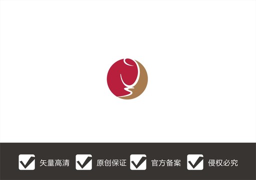 红酒玫瑰logo