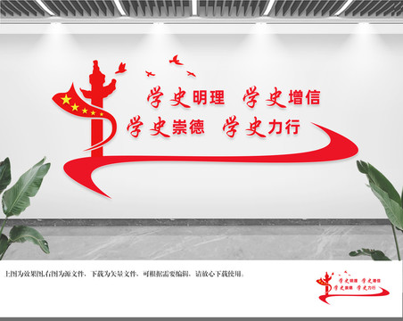 學(xué)史文化墻