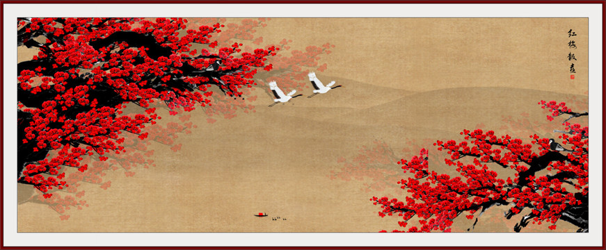 國(guó)畫(huà)梅花