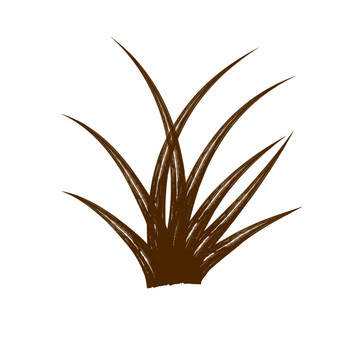 草插畫矢量