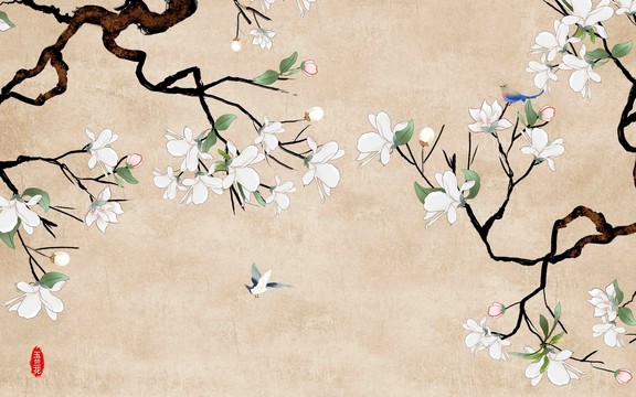新中式裝飾畫